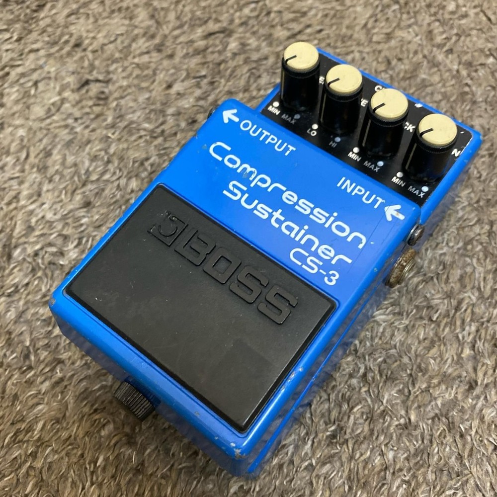 Used BOSS CS-3 Compression Sustainer Effects Pedal