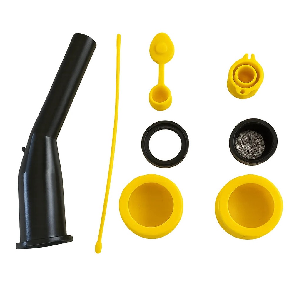 2 PACK! Universal Replacement Rigid Nozzle Spout for Gas Cans includes Vent