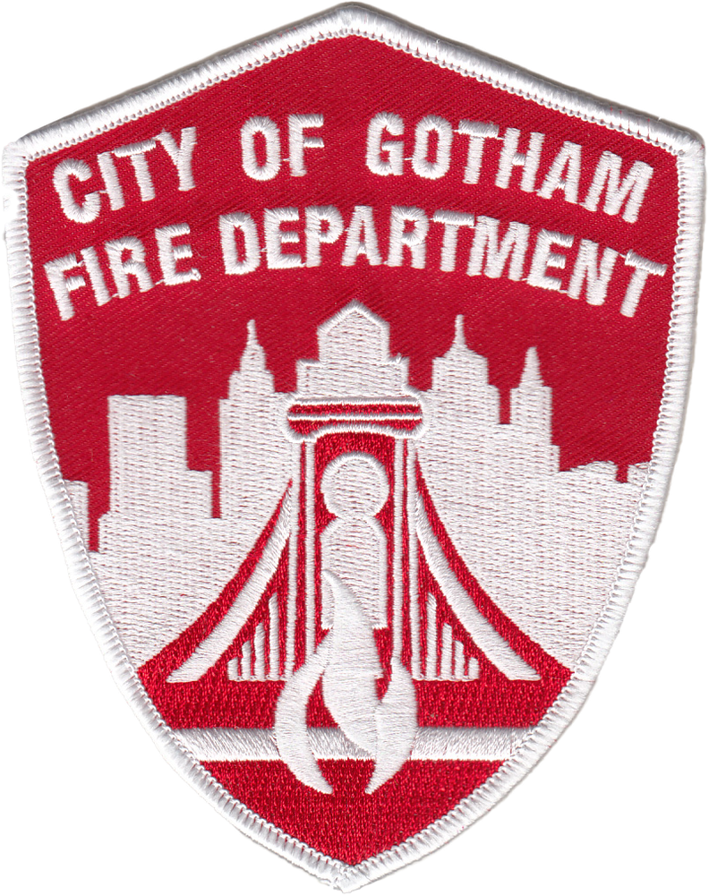 GOTHAM CITY FIRE DEPARTMENT SHOULDER PATCH