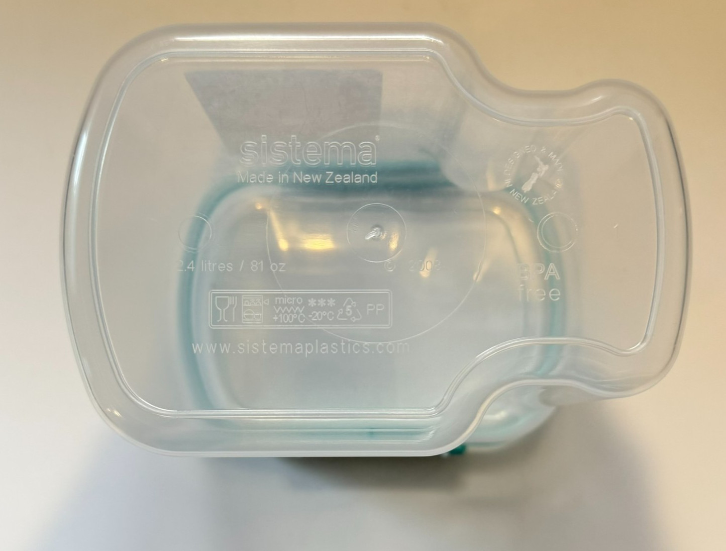 2 Pack - Sistema 2.4 L Sugar Container Bake It Phthalate BPA Free New Zealand