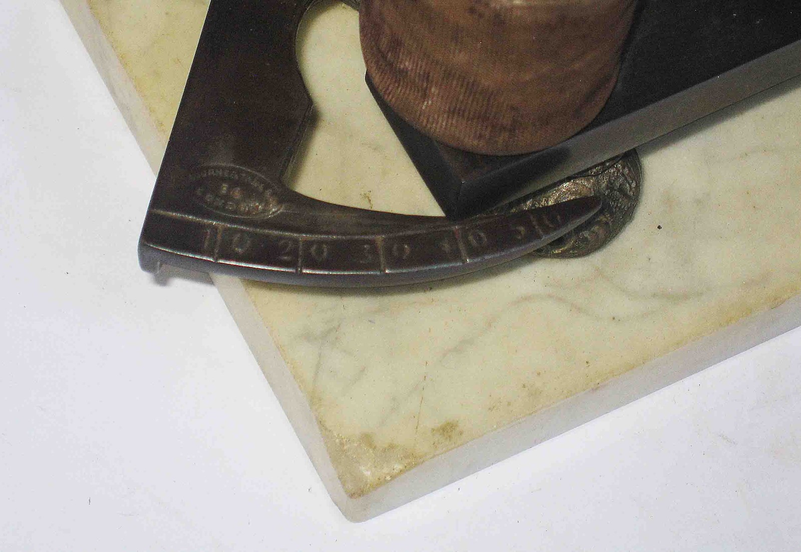 c1850 Marble Base QUACK MEDICAL Electricity GENERATOR by BOURNE & TAYLOR -LONDON