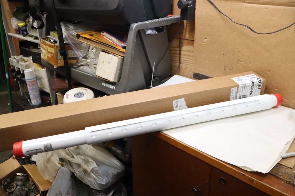 Chief CMS0305W Mount 3-5' Adjustable Extension Column White