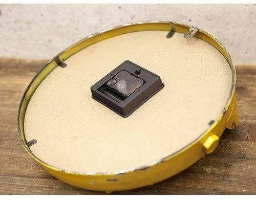 Antique style clock submarine (yellow)