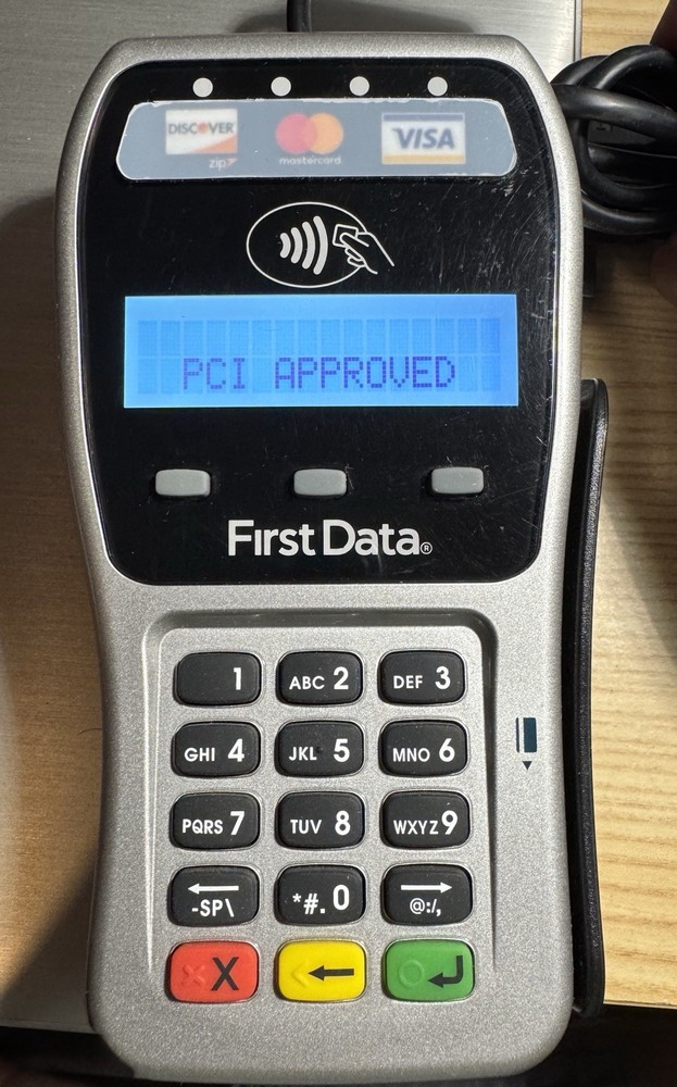 First Data FD-35 PIN Pad Card Reader USB Contactless Chip Swipe – Tested