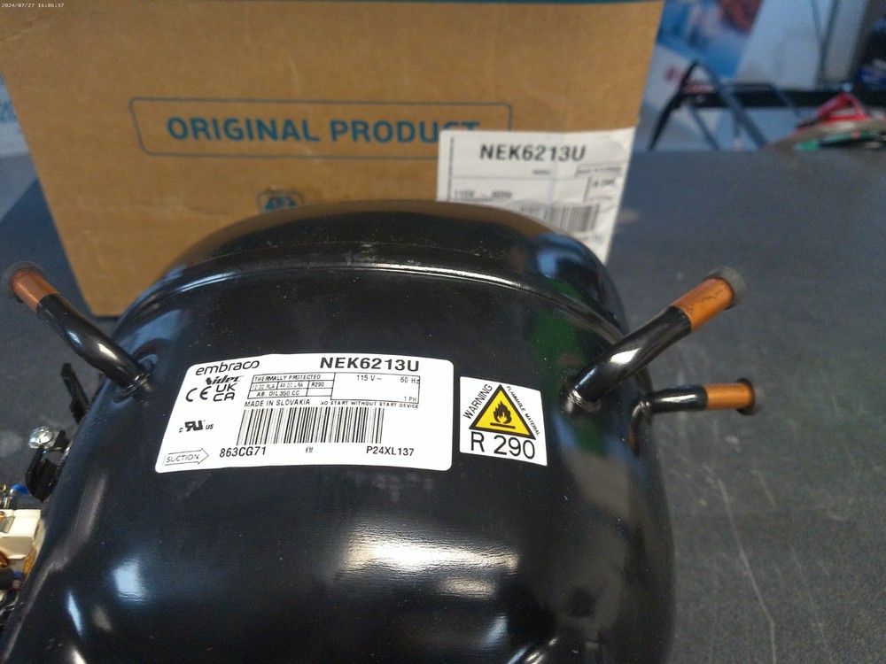Embraco NEK6213U Reciprocating Compressor