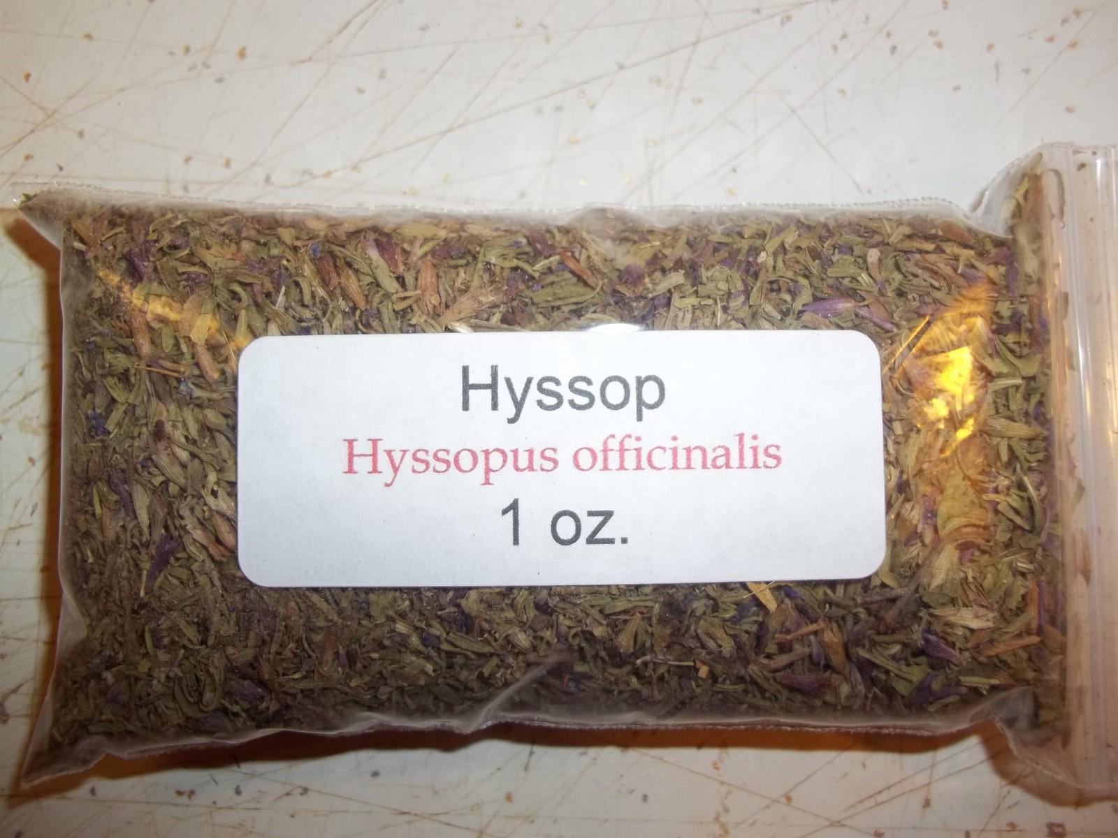 1 oz. Hyssop  (Hyssopus officinalis)