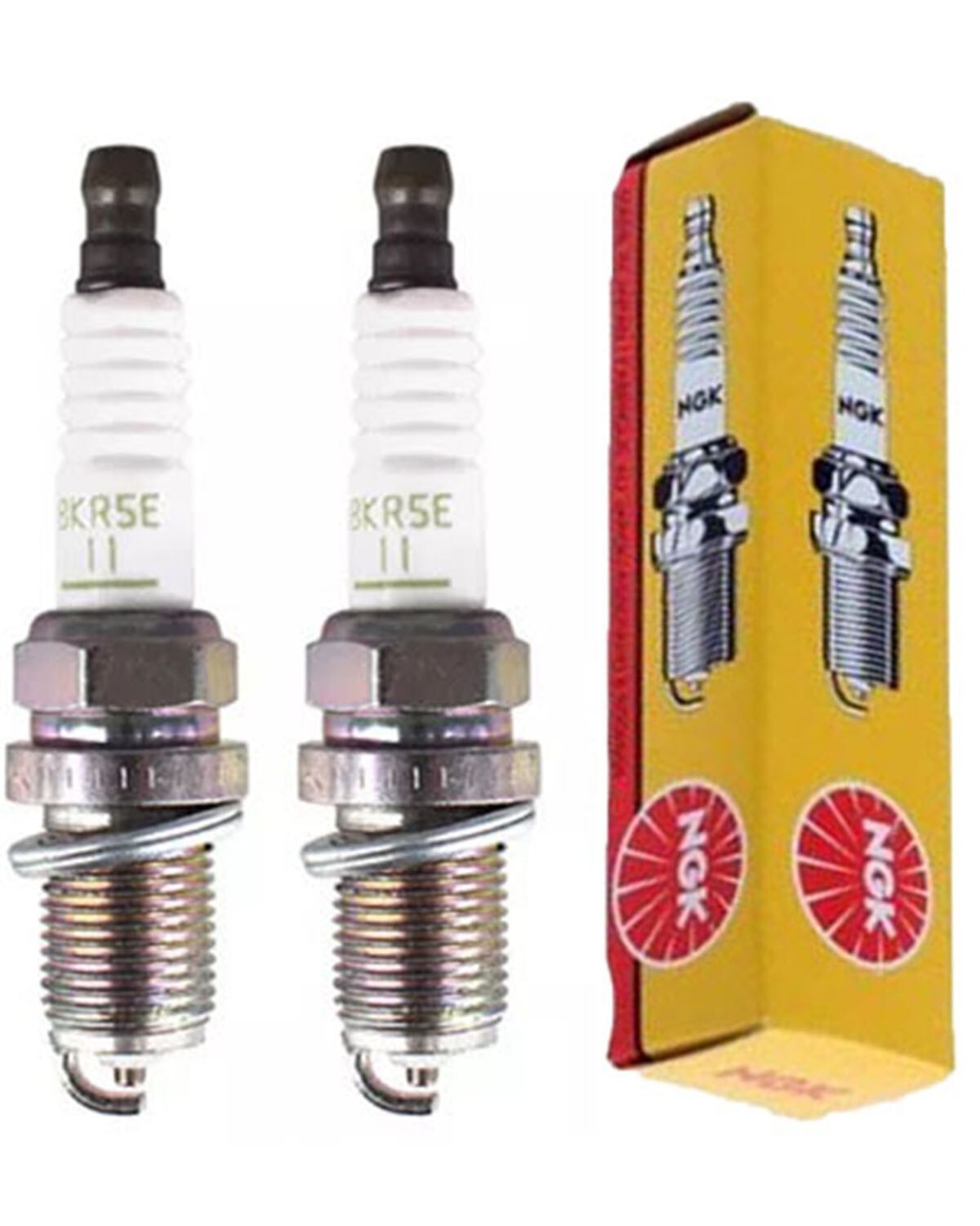 Ignition Coil +Spark Plug for Kawasaki KZ440 1980 1981 1982 1983 Double Line