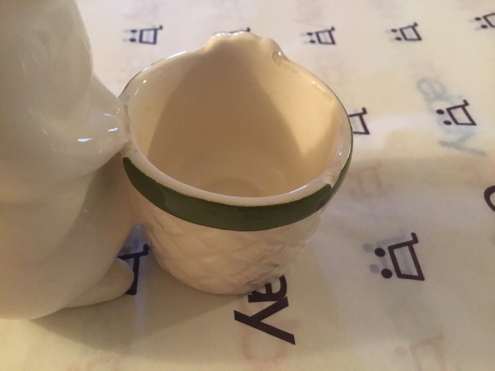 Avon Rabbet w/basket Figurine