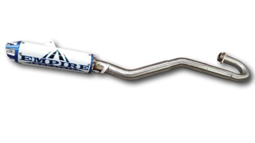 Empire Industries White Cyclon Series Full System Exhaust Pipe Suzuki LTR 450