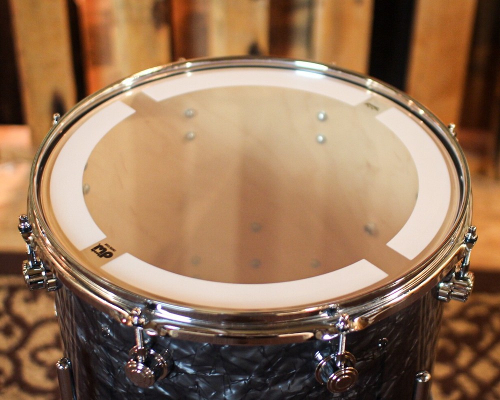 DW Performance Black Diamond Floor Tom - 12x14