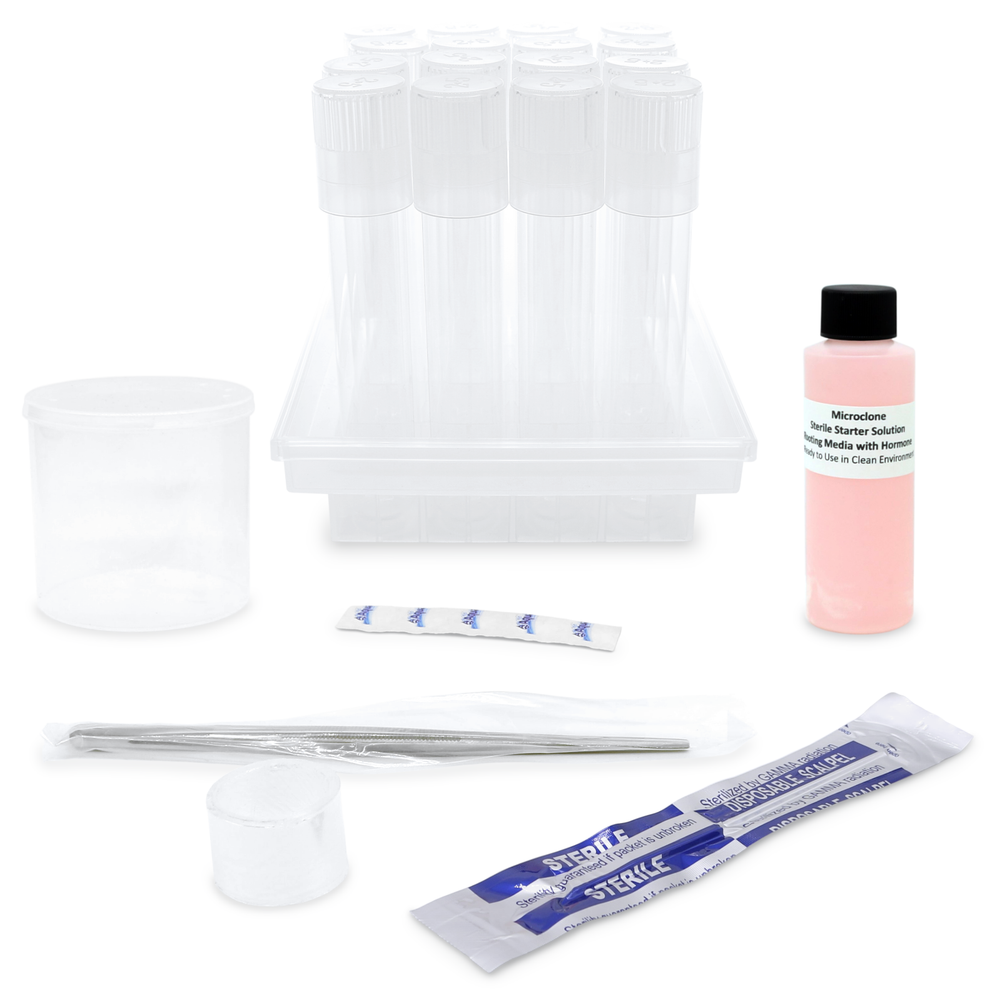 Tissue Culture Starter Kit Microclone Liquid Tubes Most Plants Include Cannabis