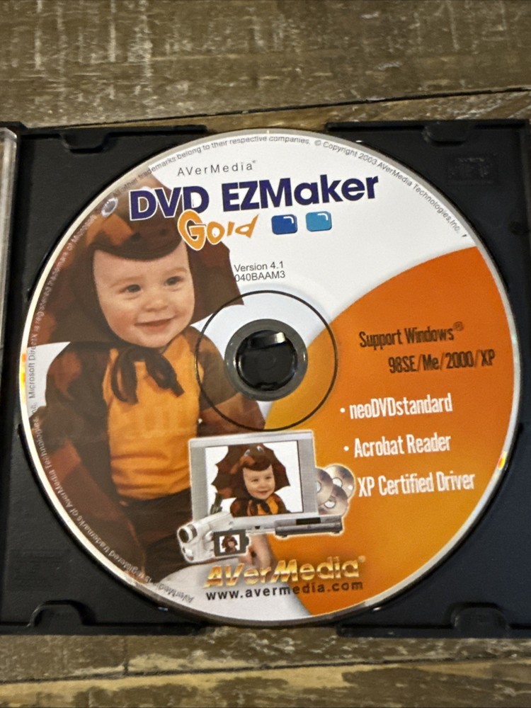 DVD EzMaker Gold PC Cd Rom