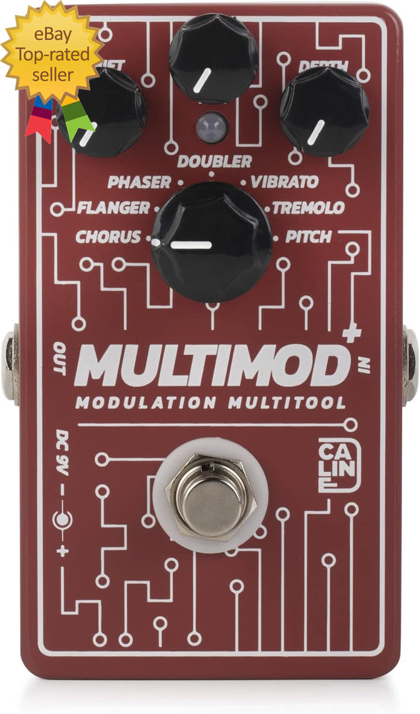 506 Multimod  Modulation Multi Tool Guitar Effect Pedal 7 Modes Chorus Flanger