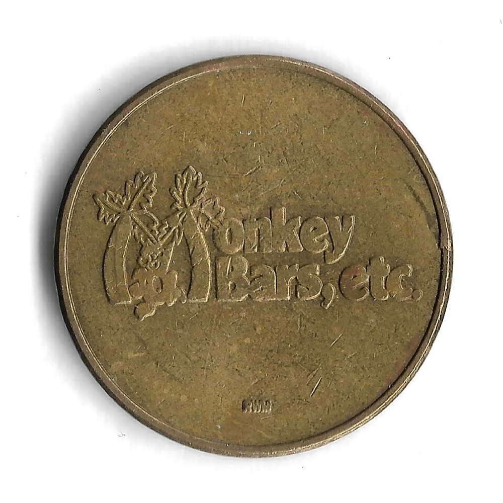 Monkey Bars, etc RWM No Cash Value Arcade Token