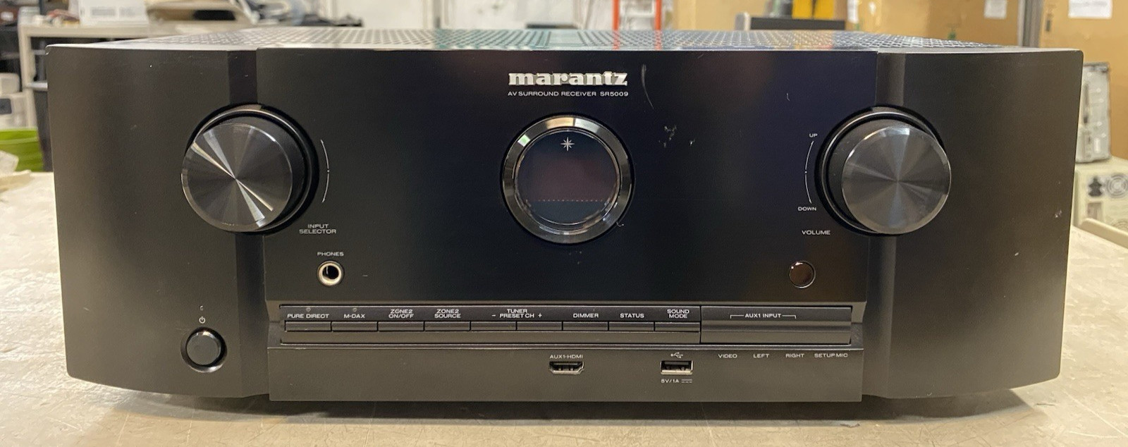 Marantz SR5009 7.2 Channel Home Theater 4K Bluetooth Receive -TESTED - NO REMOTE