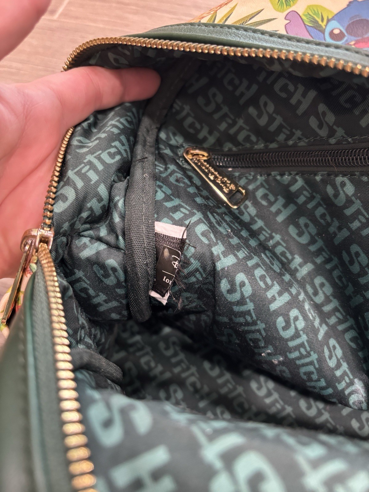 Loungefly Disney Lilo & Stitch Hawaiian Pineapple All Over Print Mini Backpack