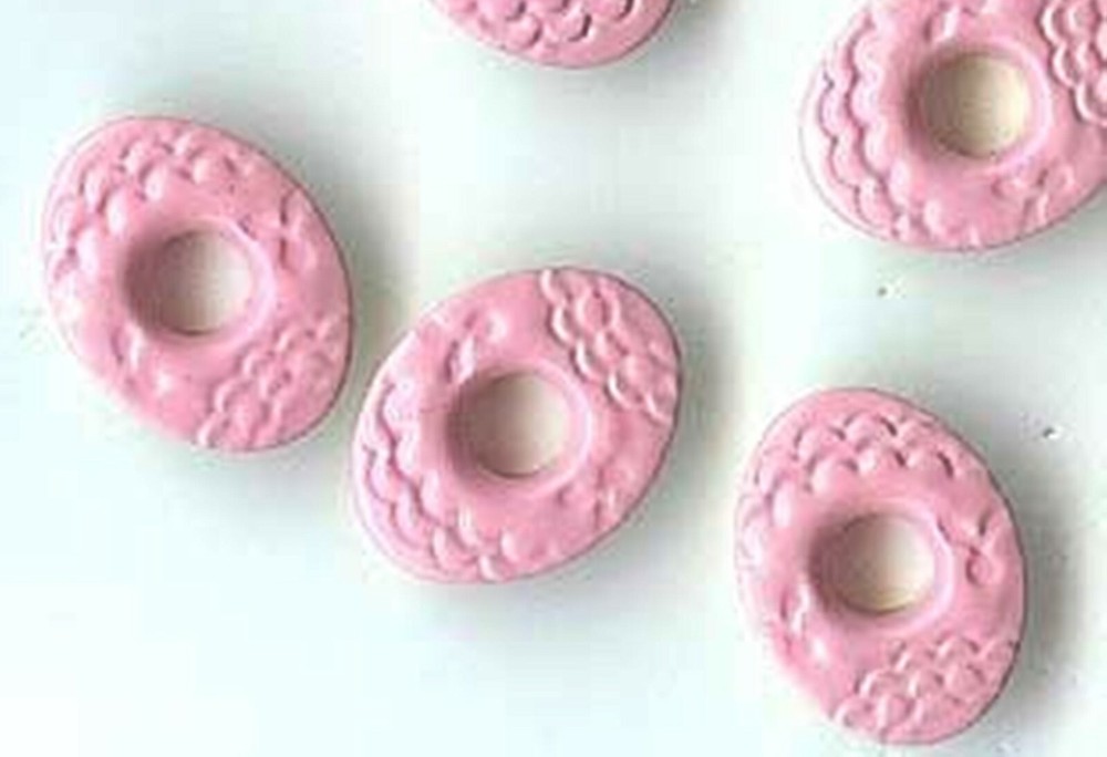 Pink EASTER EGG 3/16" EYELETS Scrapbooking Card Making Stamping