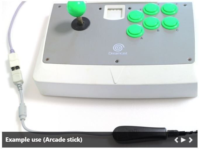 Dreamcast Controller to USB adapter - V2 raphnet