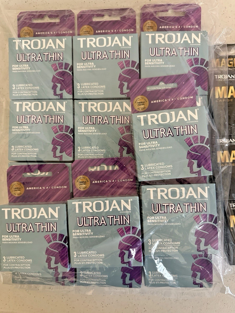 Trojan ENZ Premium Lubricant - 3 ct, (varied)