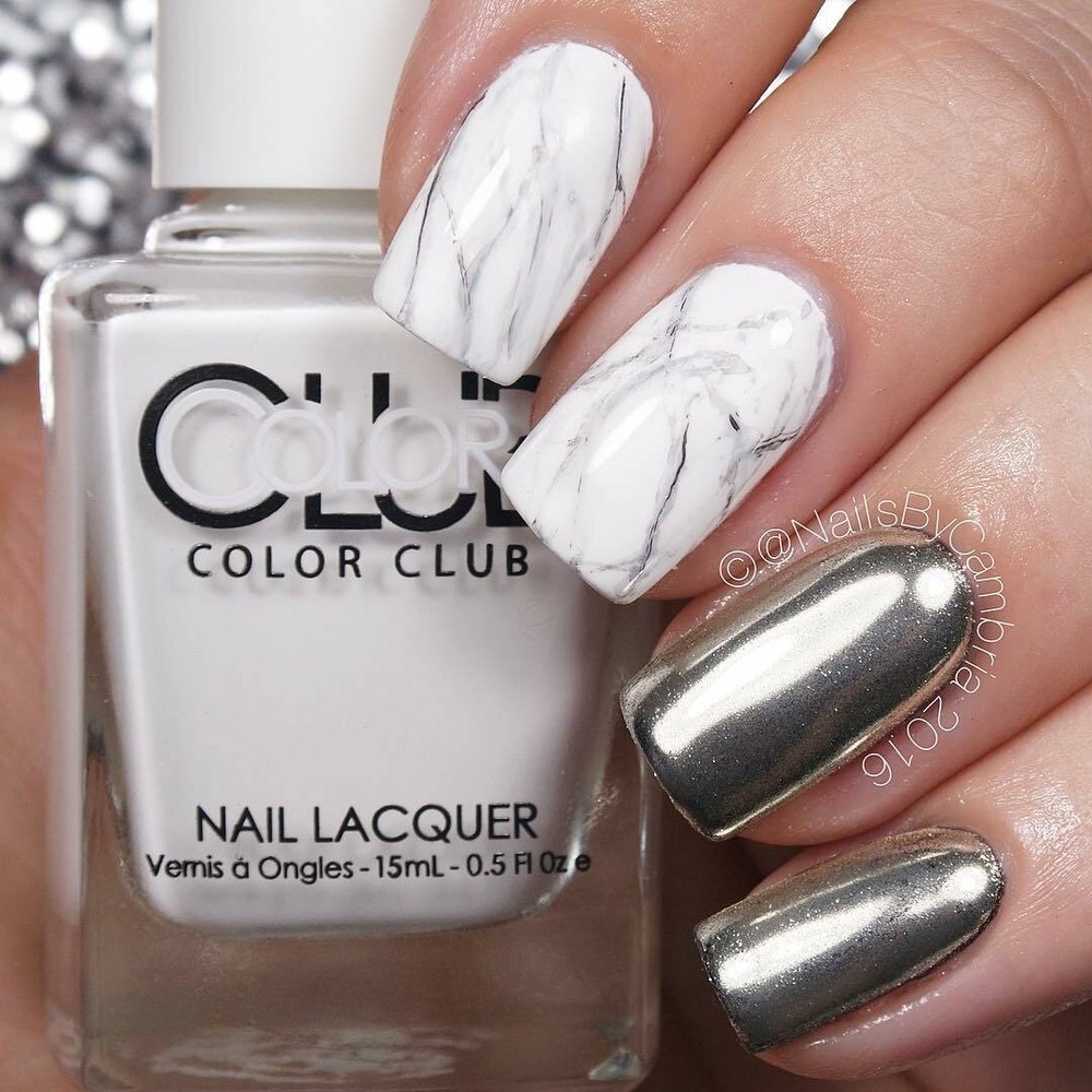Chrome Powder For Mirror Nails