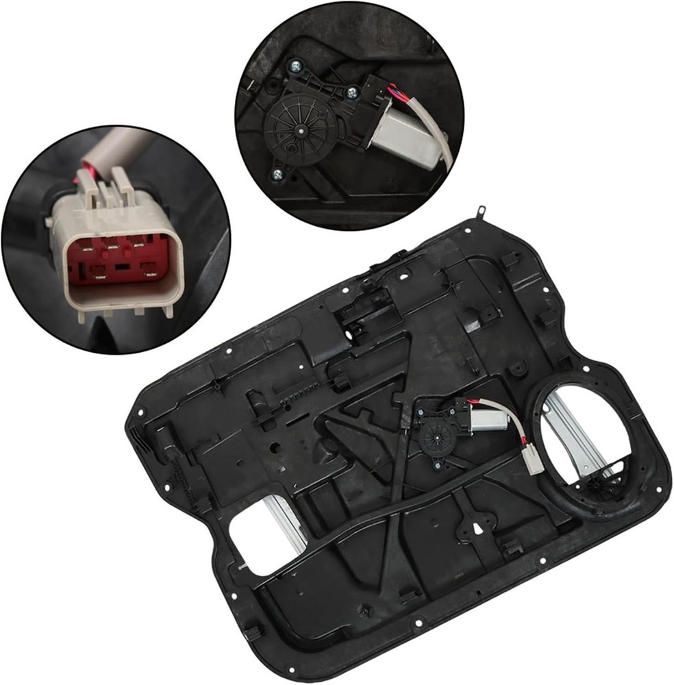 Front Driver Side Window Regulator with Motor Replacement for 2009-2012 Ram