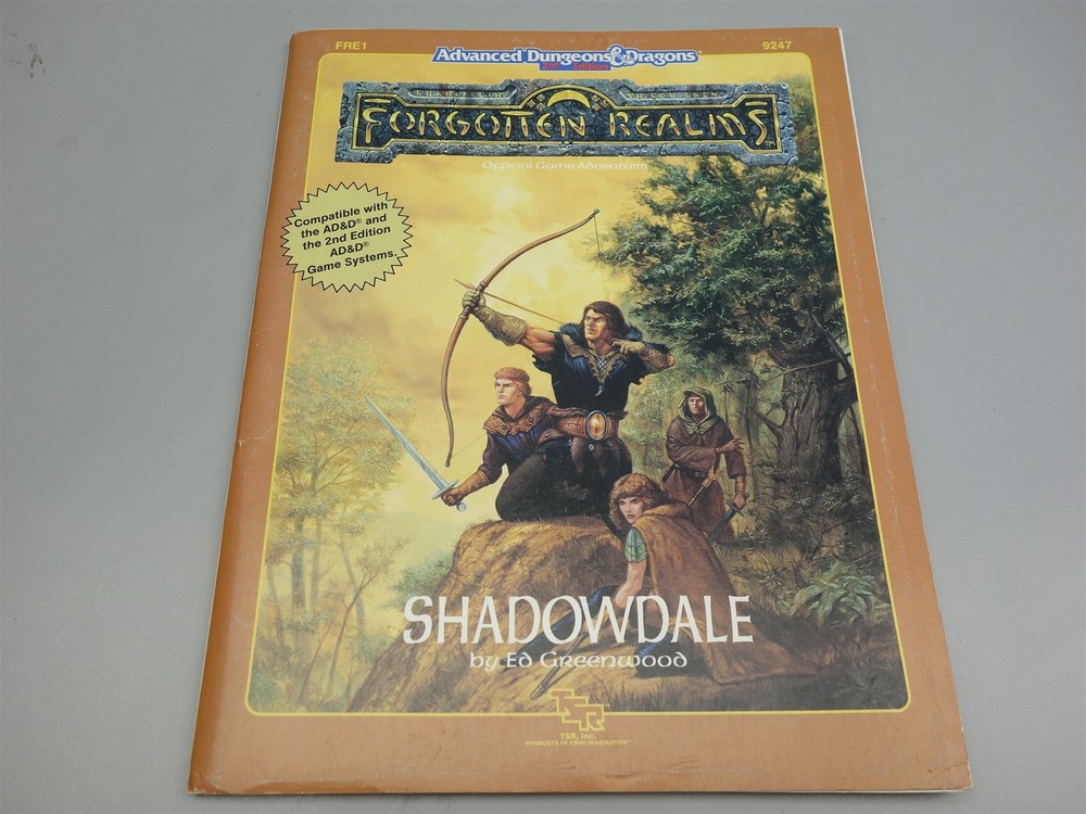 Advanced Dungeons & Dragons, D&D: Forgotten Realms - Shadowdale - FRE1 9247