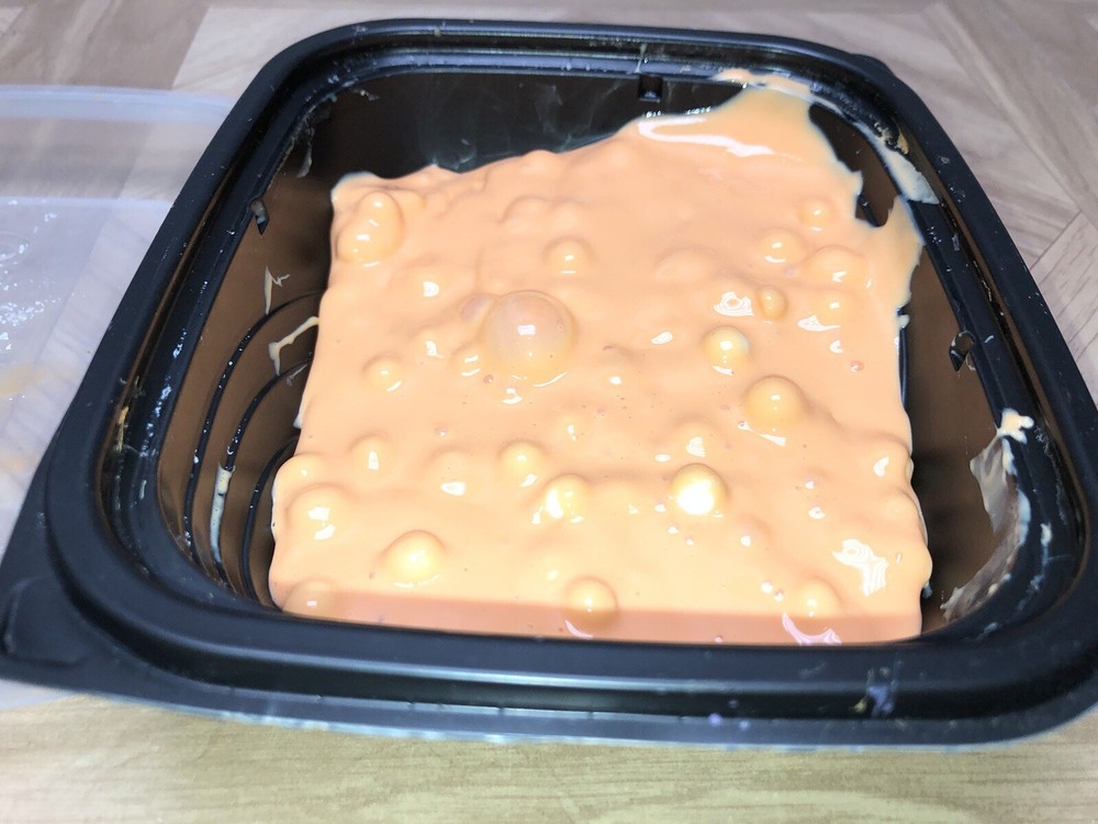 Homemade Orange slime 6 Oz