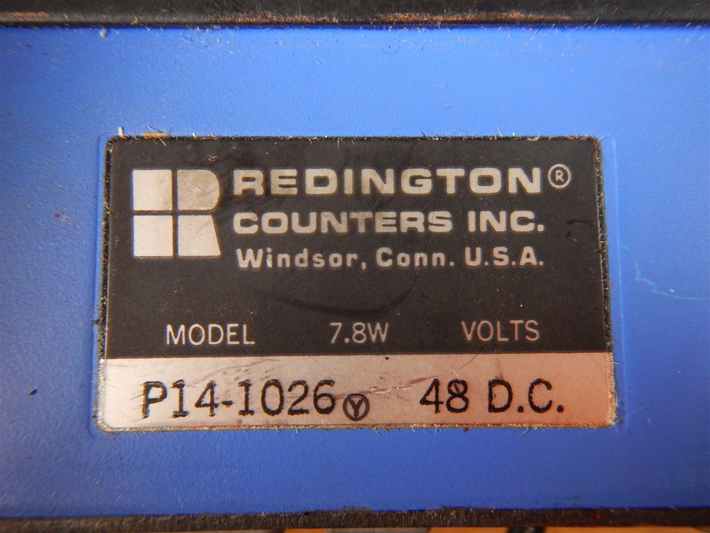 Used Redington Counters P14-1026 Counter Module PLC 48VDC M4