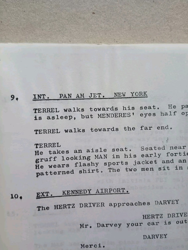 THE TROJAN CODE Unproduced Movie Script by Jon Zebrach from Frederick Forsyth