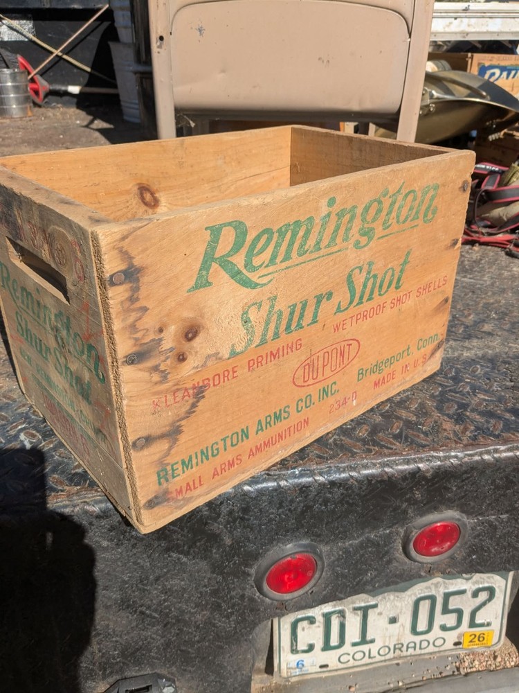 Vintage Ammo Box