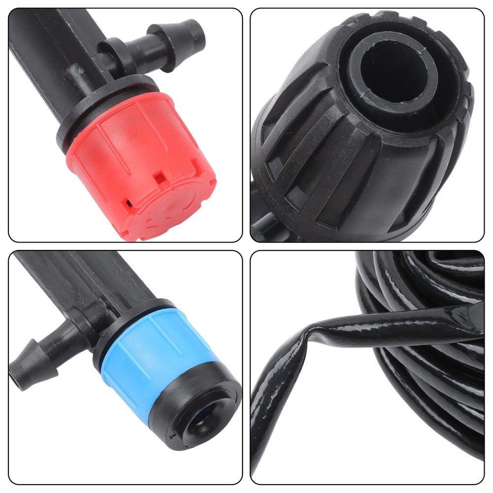 265 FT Drip Irrigation System Kit, 163pc Automatic Garden Watering Misting