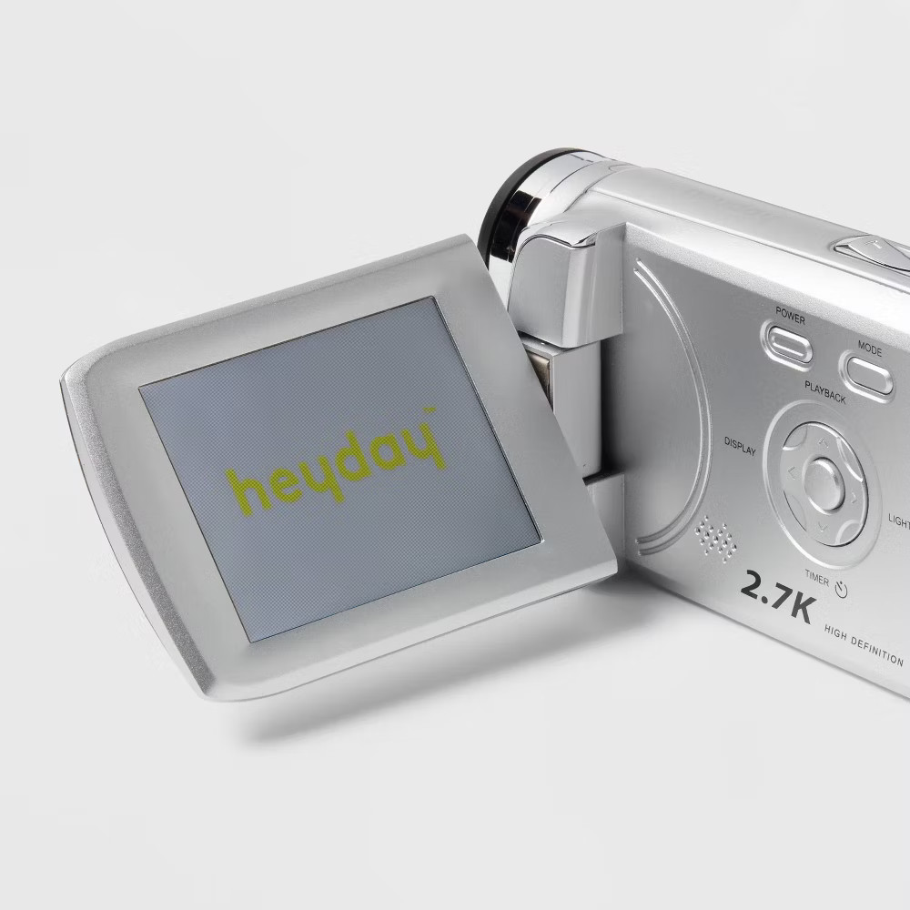 8MP Camcorder - heyday Silver