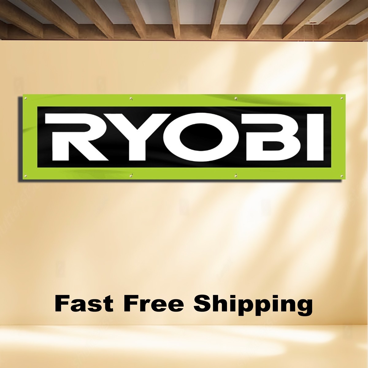 RYOBI 2'X8' BANNER FLAG
