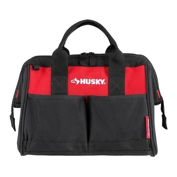 New Husky 3-Piece Tool Bag Combo with Multiple Pockets and Durable Fabric