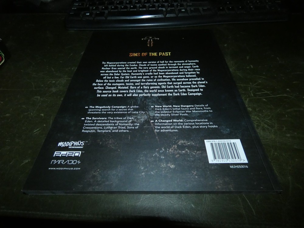 Mutant Chronicles: Third Edition: Dark Eden Source Book