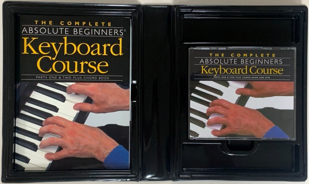 o'o'o . Complete Absolute Beginners KEYBOARD COURSE 2 CDs and DVD + Book