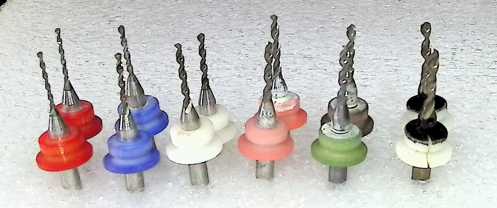 Set Tungsten Carbide PCB Drill Bits.035 .045 .053 .059 .065 ,073" ,88 1.14 1.35