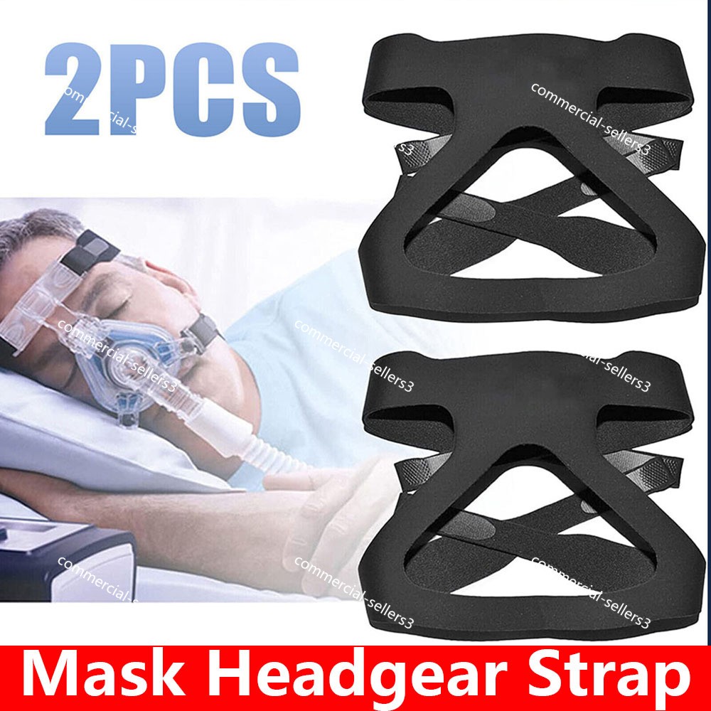 2PCS Universal CPAP Mask Headgear Strap for ResMed Mirage Philips Respironics us