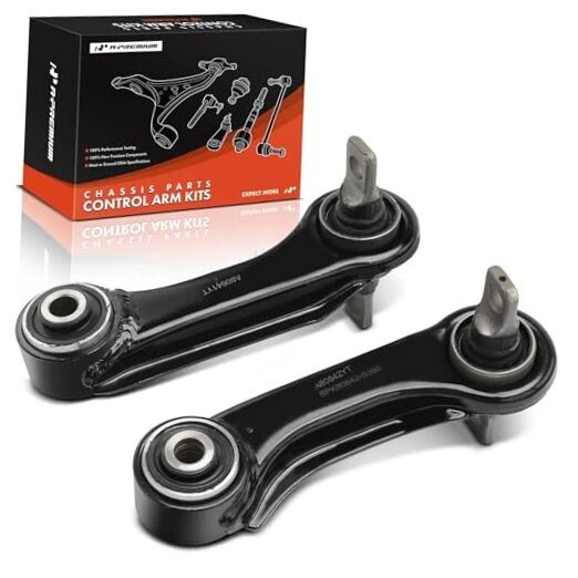 2 x Rear Lower Forward Control Arm, with Bushing, Compatible with Mitsubishi