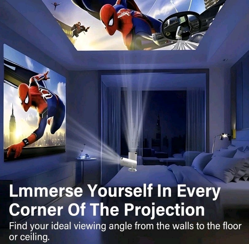 ✔️NEW Mini Portable Projector . Lot#62