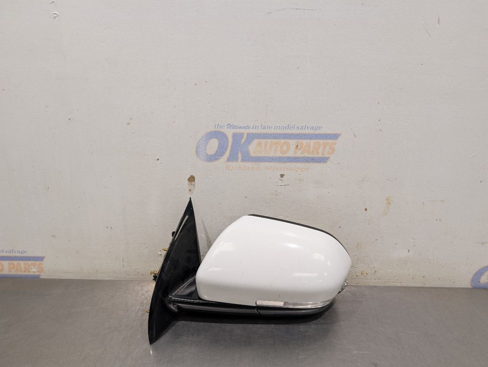20 FORD EXPEDITION EXTERIOR SIDE VIEW MIRROR LEFT DRIVER WHITE