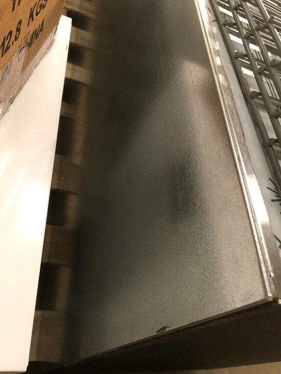 Glastender 92" Refrigerated Back Bar Cabient C1FB92-R 4- Section, Solid Door
