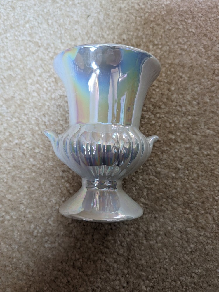 Pearlized Keepers Ceramic mini vase