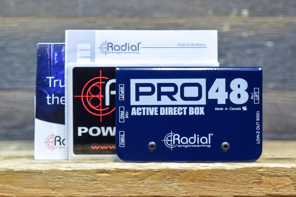 Radial Engineering Pro48 Active Direct Box High Performance Active Direct Box