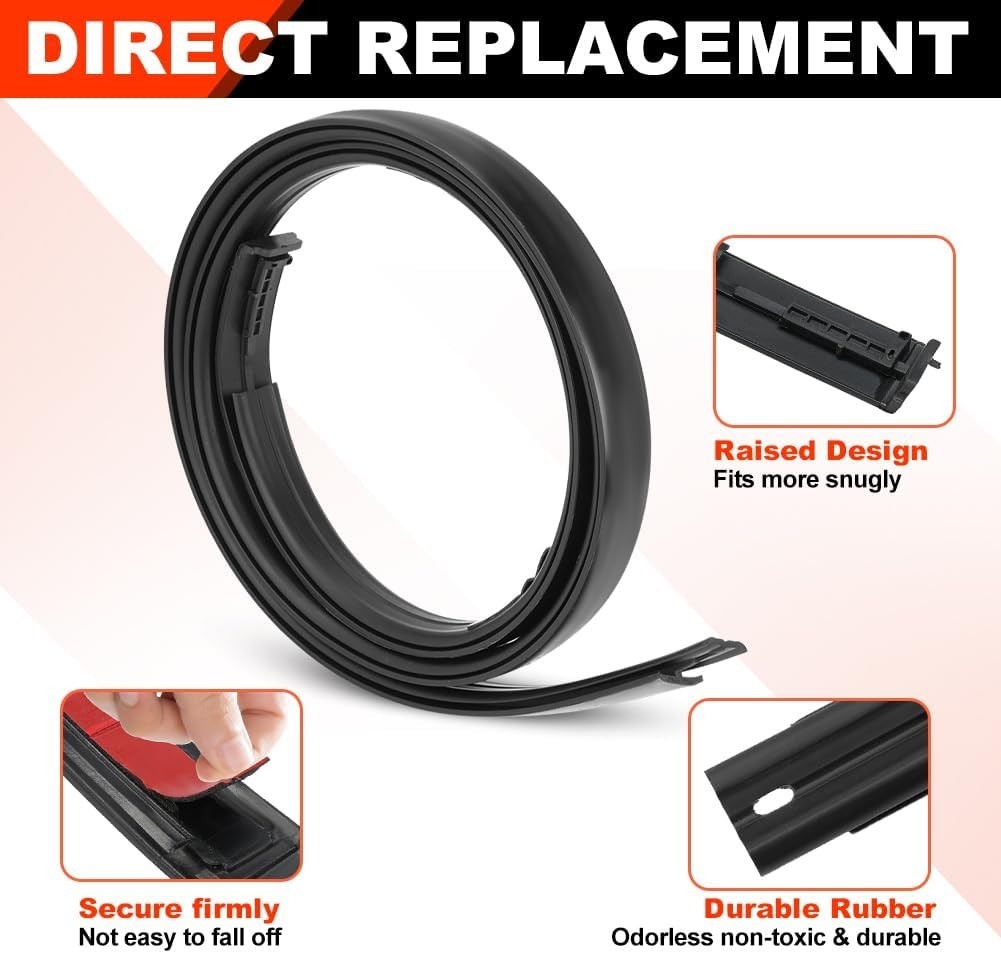 Kit burletes molduras techo laterales para Toyota Tundra Crew Cab 2007-2021