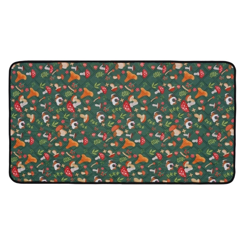Soft Rabbit Hutches Pad Quick Drying Fabric Pet Bedding With Waterproof Backing