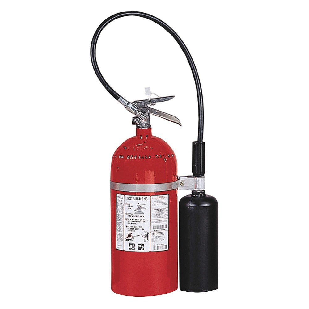 KIDDE PRO10CDM Fire Extinguisher,Aluminum,Red,BC 5T901