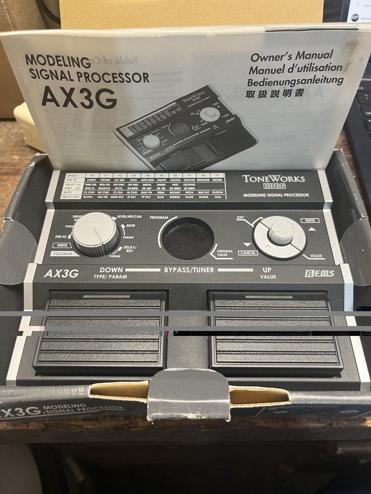 Tone Works More Modeling Signal Processor AX3G MIJ Guitar Effects