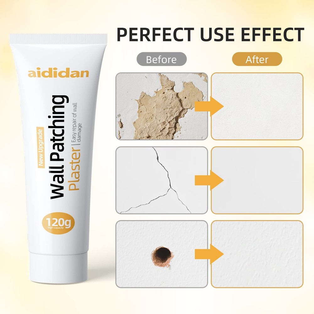 2pcs Drywall Repair Kit Hole Patch Kits Wall Spackle 2 Pack