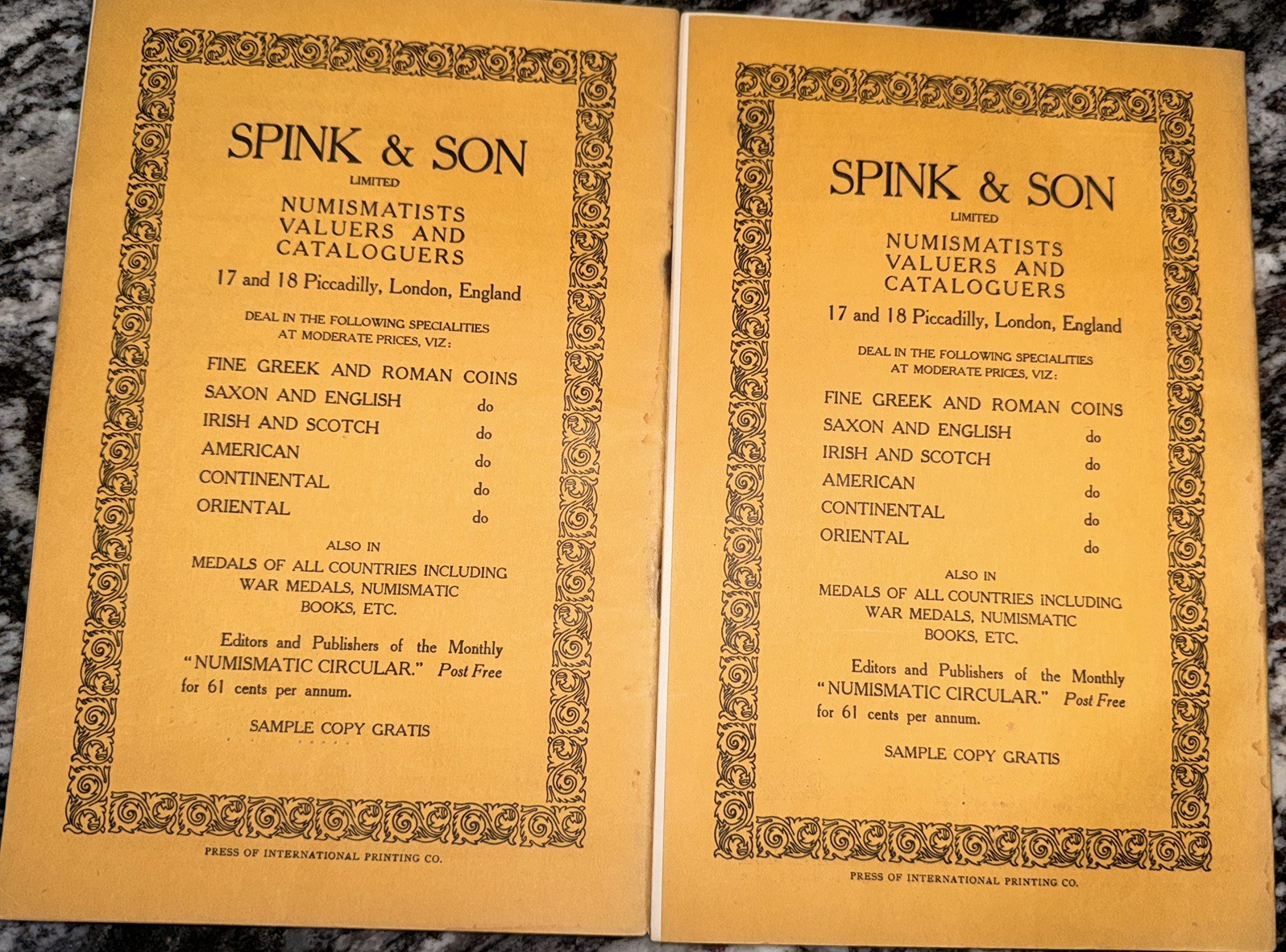 THE NUMISMATIST May and June 1909 - Scarce